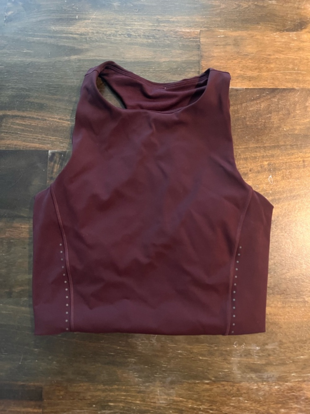 Lululemon Swift Speed Cropped Tank (B/C) in Goodnight Plum - Picture 2 of 8